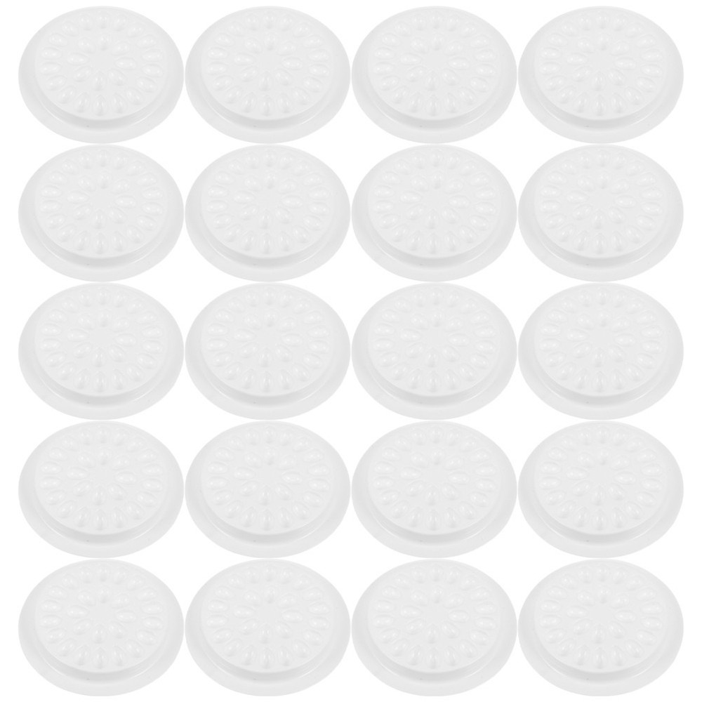 100 Pcs Lash Glue Board Eyelash Extension Accessories Organizer Container