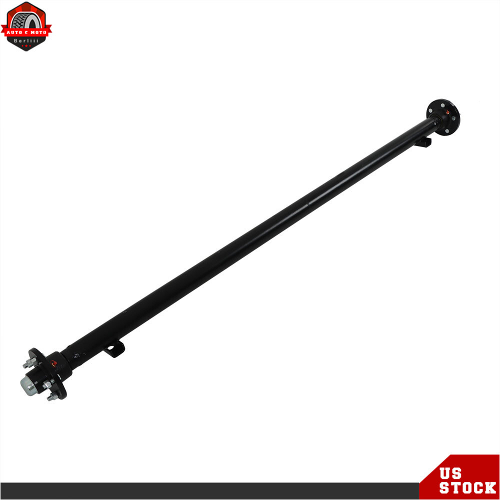 3500 lbs Axle Complete w/ U Bolt Kit 5 lug Boat Trailer, Cargo RV Camper Axel