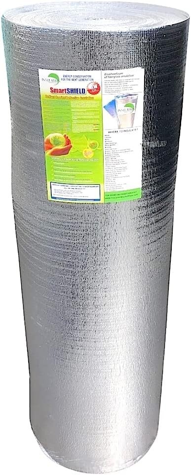SmartSHIELD 1.5mm Reflective Foam Insulation - 48" x 200ft, Core Foam