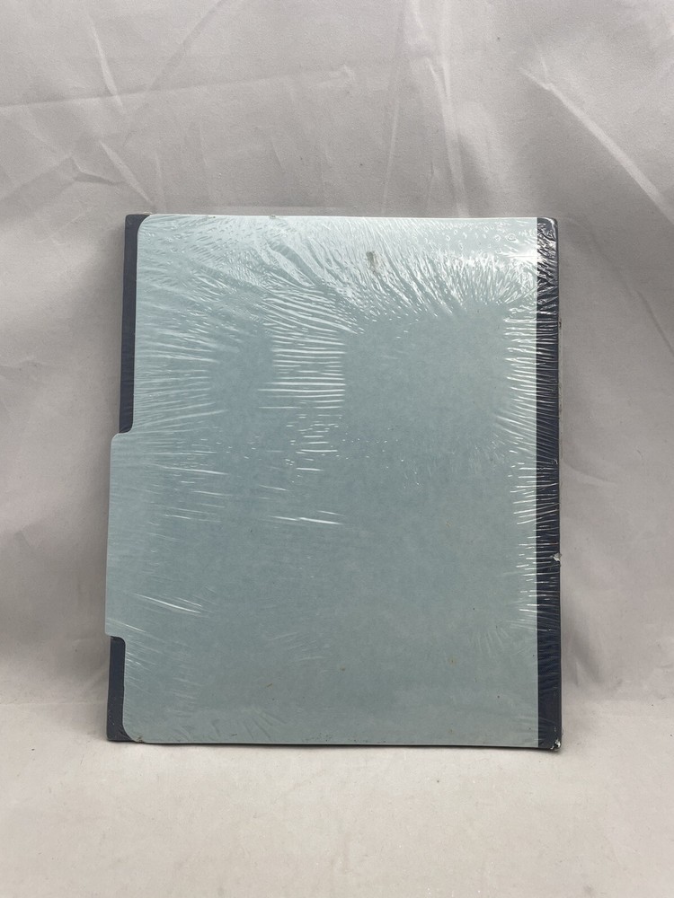 Globe Weis Durable Pressboard Classification Blue Folders 5-Pack Sealed 61022
