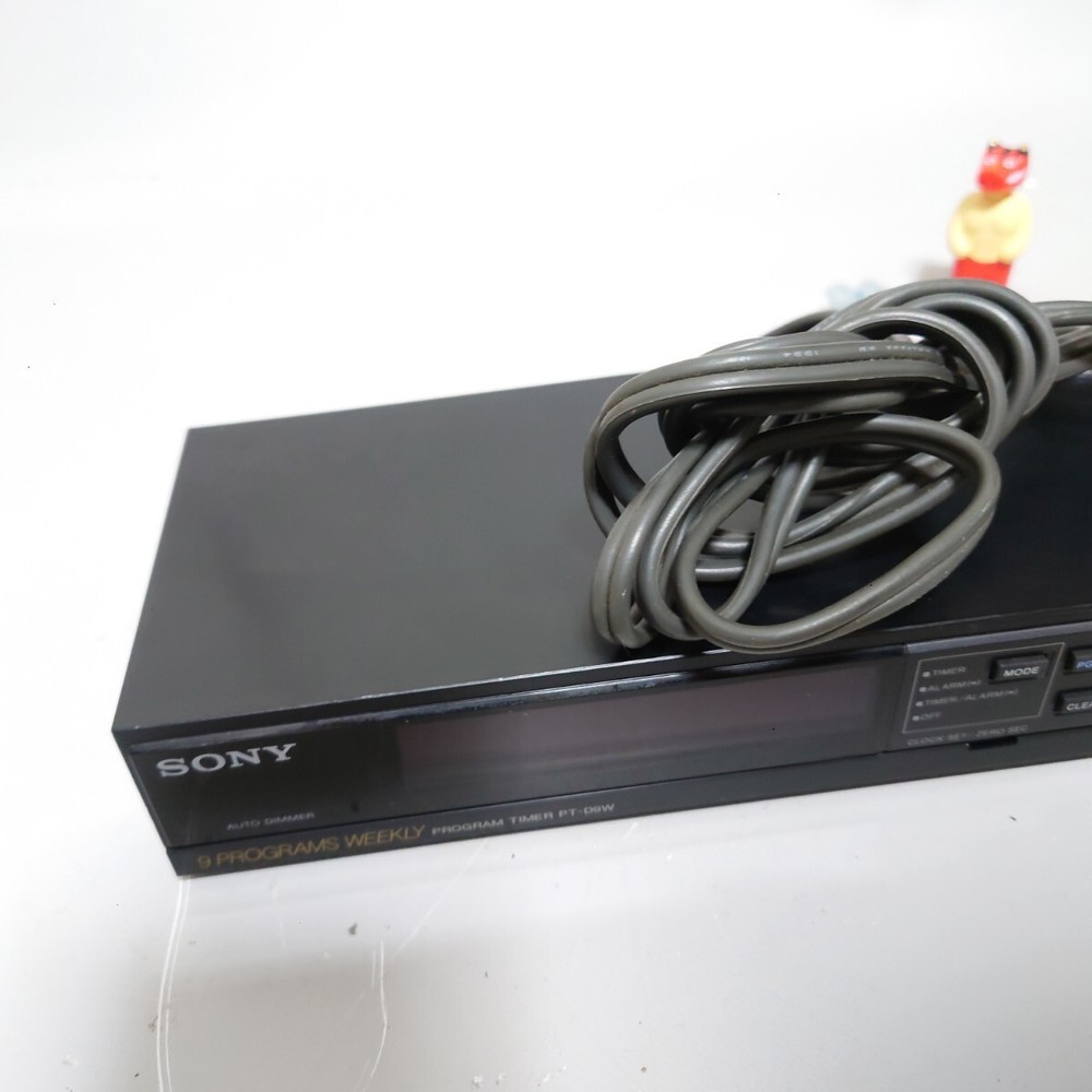 SONY Program Timer PT-D9W Audio Timer Audio Program Timer Stereo