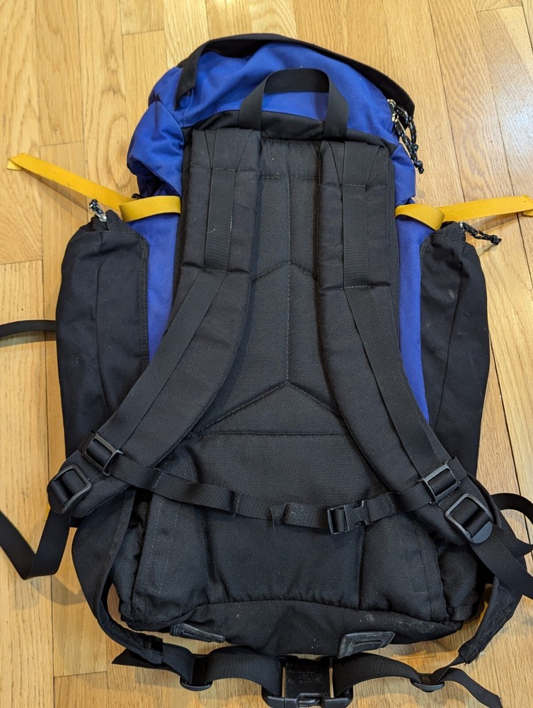 Kelty Tempest 2900 Internal Frame Backpack Pack Blue Yellow
