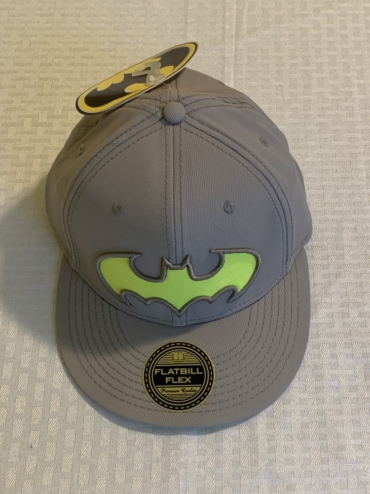 One Size Fits Most Batman Flatbill Flex Baseball Cap