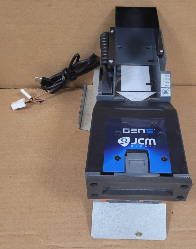 JCM Gen 5 Ticket Printer W/CABLES (UNTESTED)