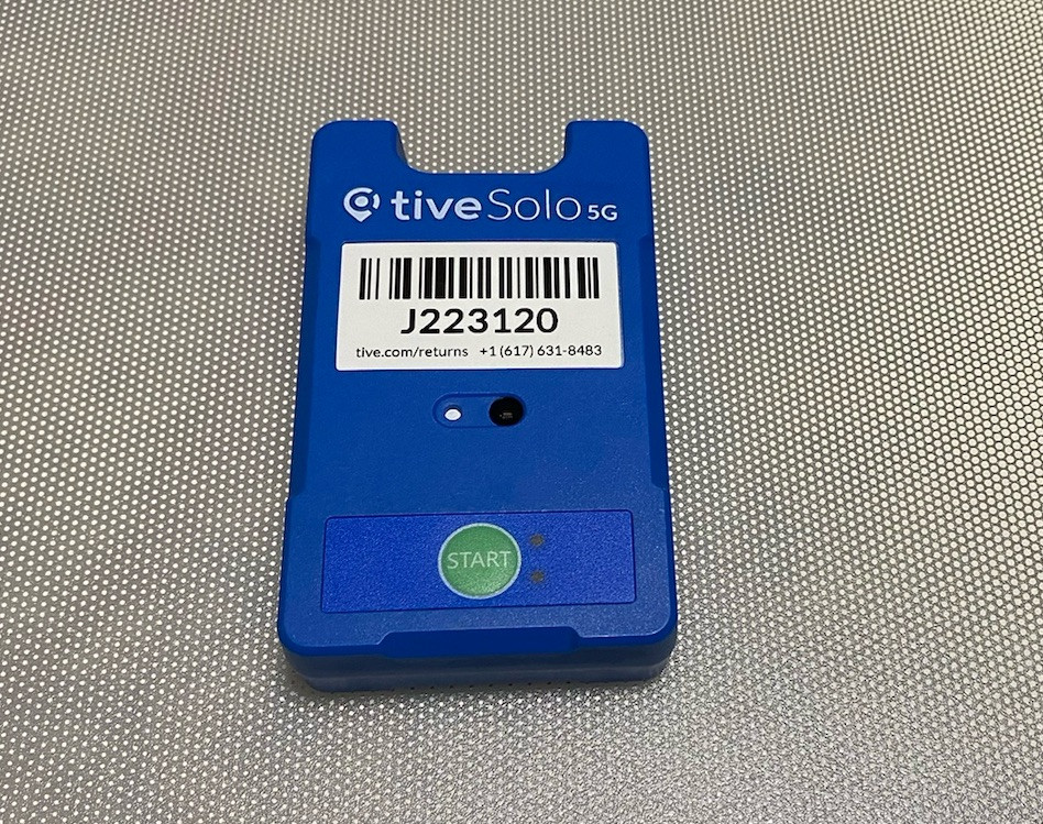 Temperature Data Logger Tive Solo 5G Blue
