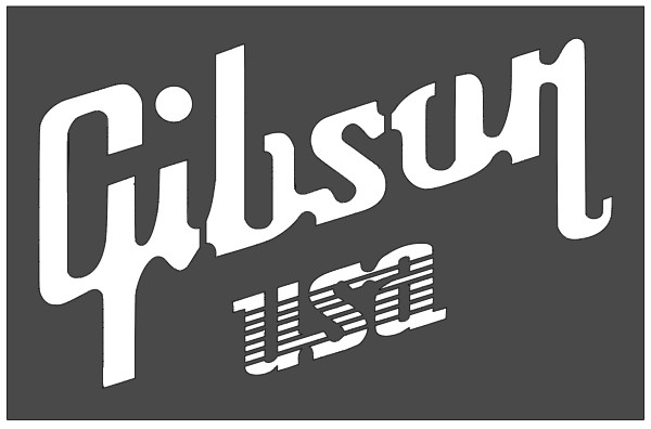 6.5"x10" Plastic Stencil - Gibson (SA9)*****