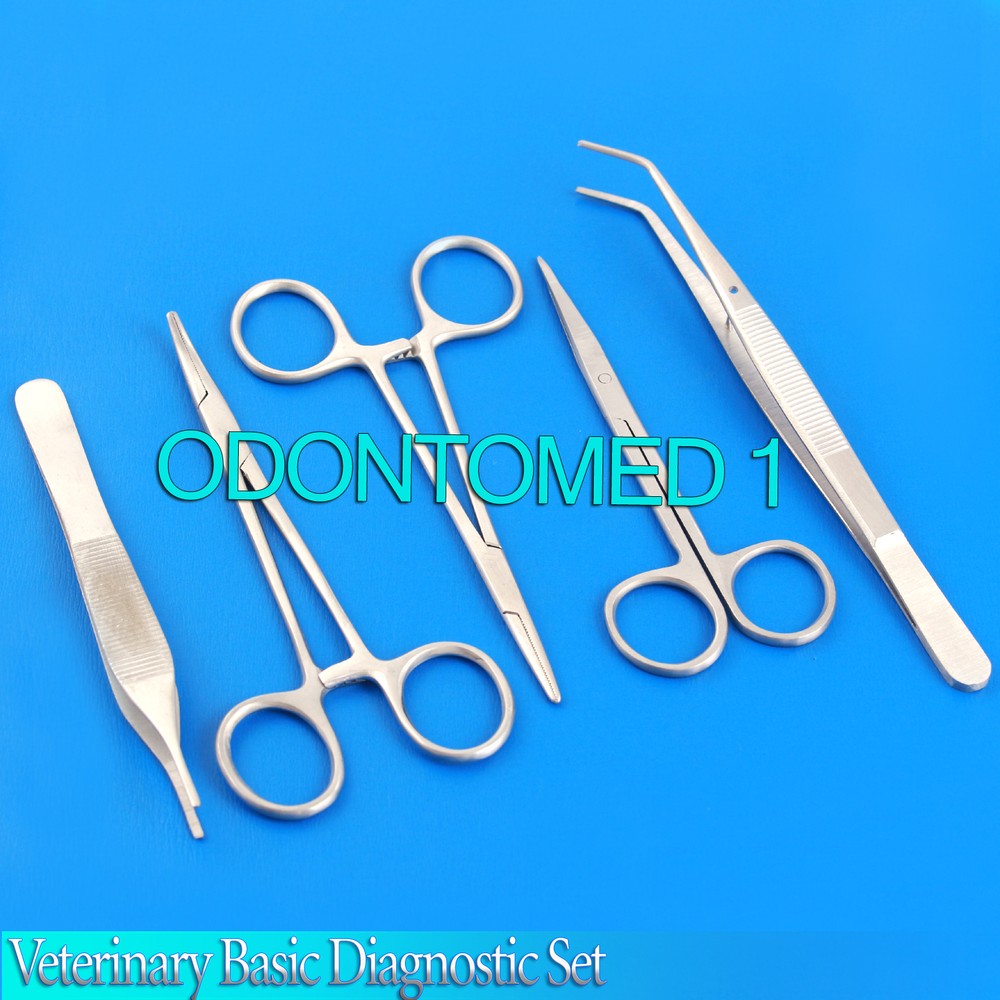 Veterinary Basic Diagnostic Kit Suture Surgery Dental Medical Nurse Student