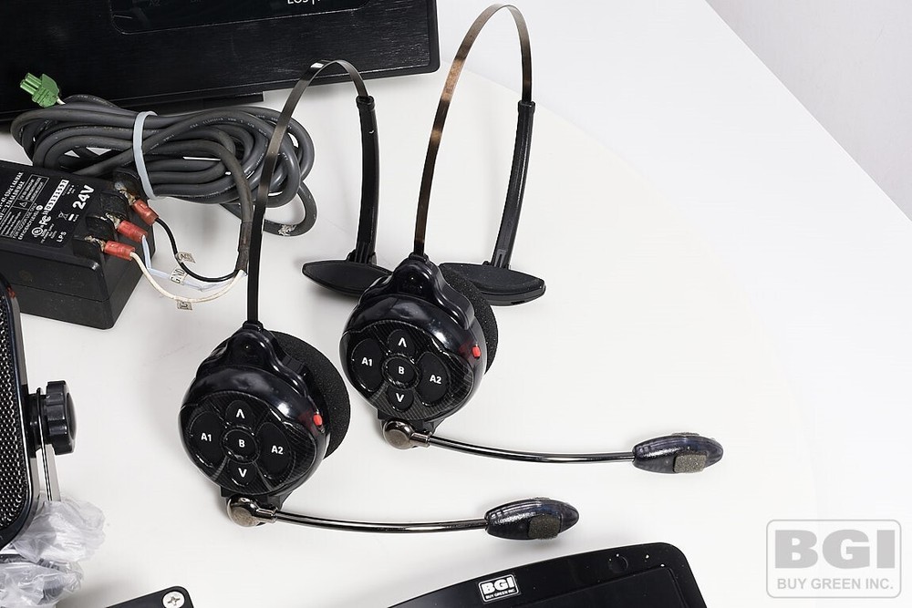 Complete HME EOS HD Base 6200 & 2x HS6200 Headset Wireless Drive Thru Intercom