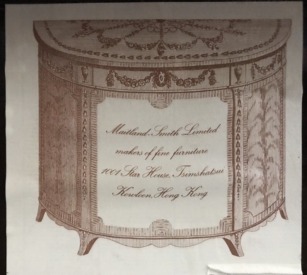 Maitland Smith Limited Hand-Painted Chest