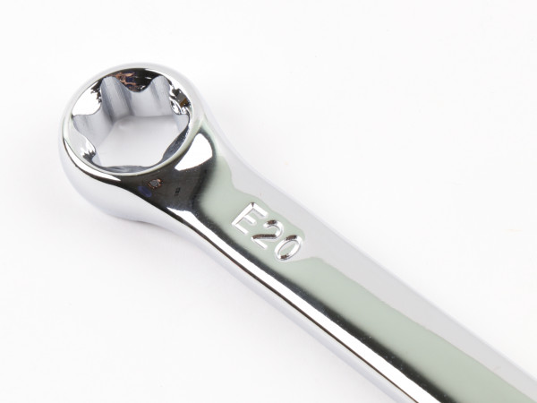 KOSHIHARA Box End Wrench E-Type Hex K149 E20xE24 L:224mm