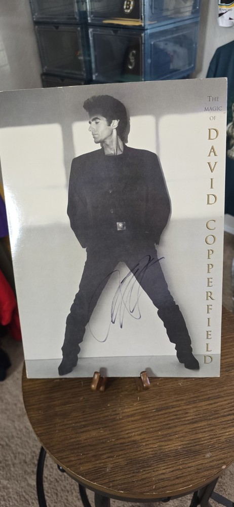 The Magic of David Copperfield - Signed 1992 Program Guide.