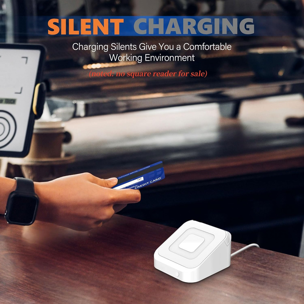 Square Dock for Square Reader 2Nd Generation, Holder Stand for Square Card Reade