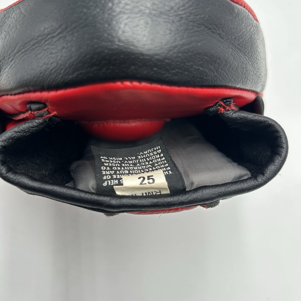 Ringside Mini Boxing Mini Punch Focus Mitt Durable Leather Training MMA Red