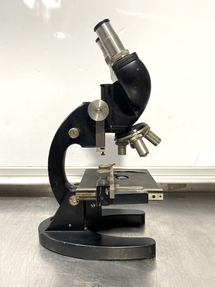 Vintage PRENTISS 10137 Microscope (No Light Source)