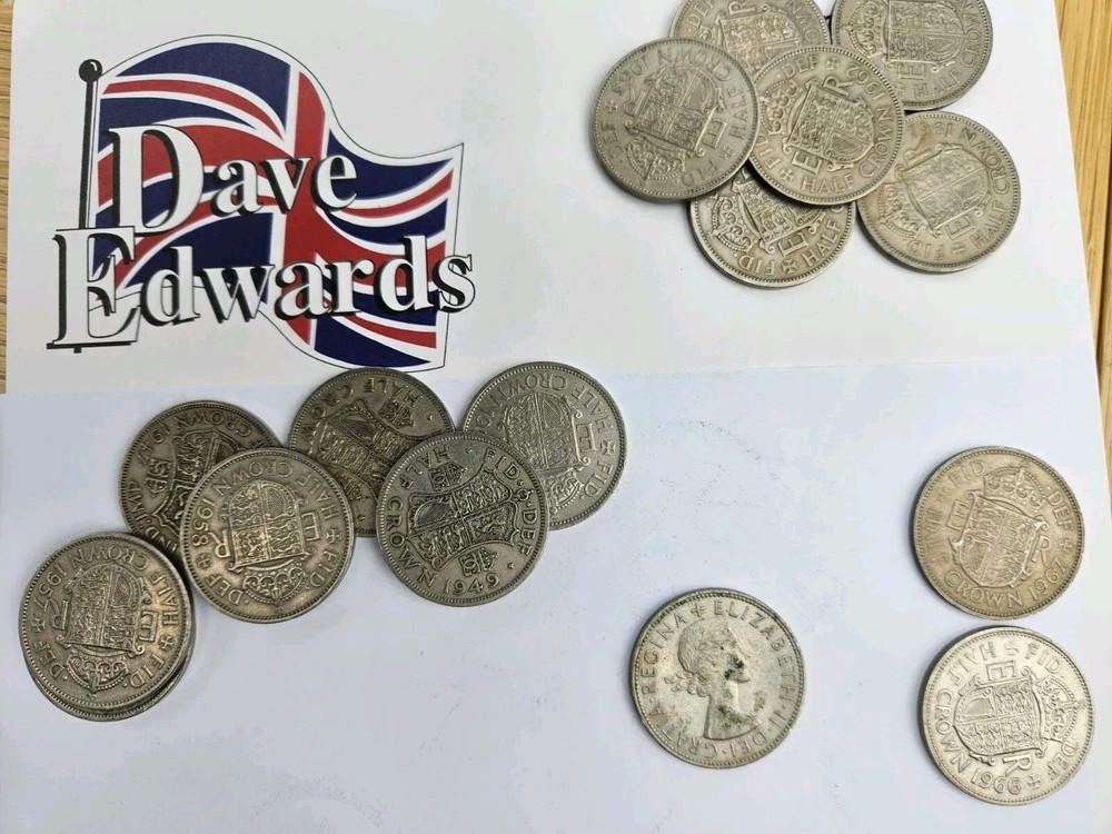 Pre Decimal 1963 British Half Crown Coin