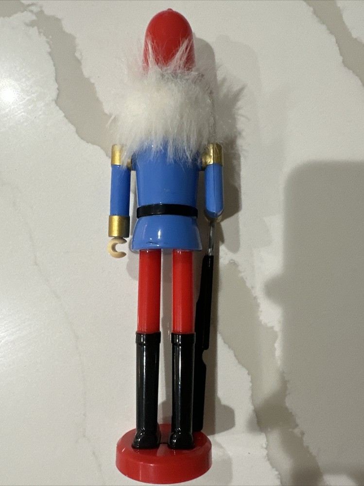 9 inch Nutcracker Plastic, Small Christmas Decoration