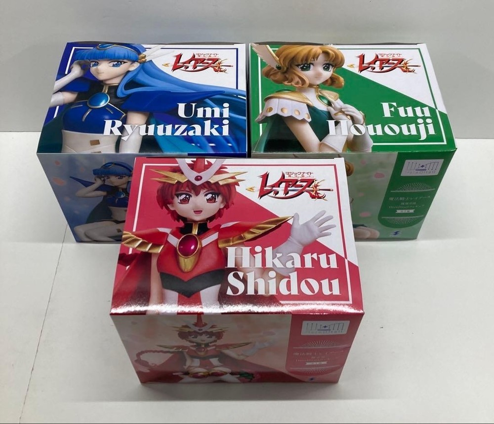 Magic Knight Rayearth HereDitail Figure Complete set