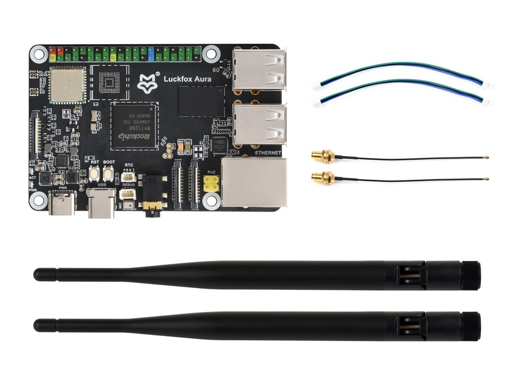 Luckfox Aura High-Performance Linux Development Board Rockchip RV1126B Quad-Core