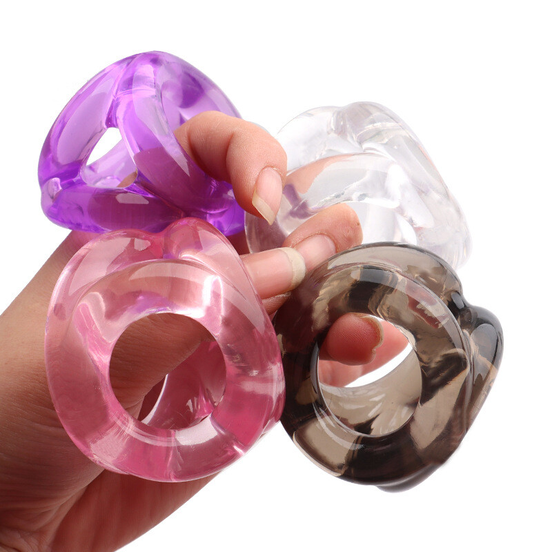 Ball-Scrotum-Stretcher-Ring-Penis Stretching Enhancer Delay Ejaculation for Male
