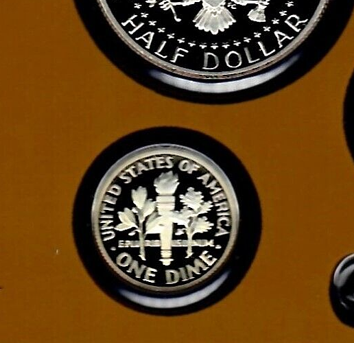 2011 S ROOSEVELT DIME CLAD Proof From Proof Set