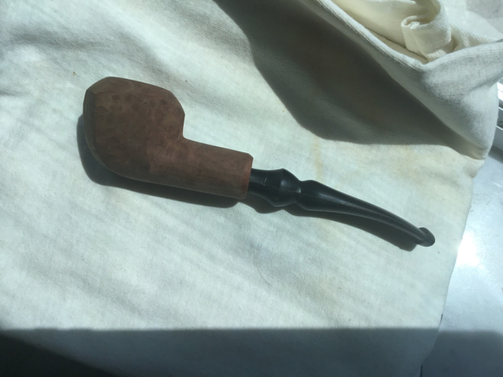 U sand , u polish medium/large 6 panel briar pipe