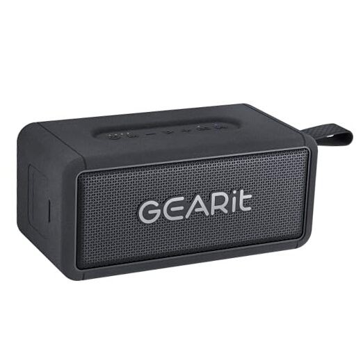 Portable Bluetooth Wireless Speakers - IPX6 Waterproof Inline - 40W Black
