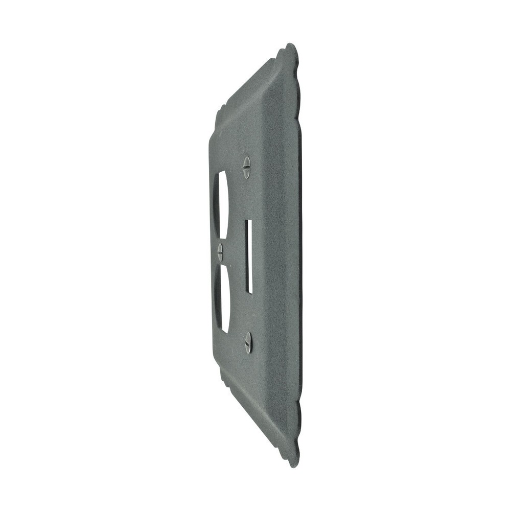 Switchplate Black Wrought Iron Toggle/Duplex | Renovator's Supply