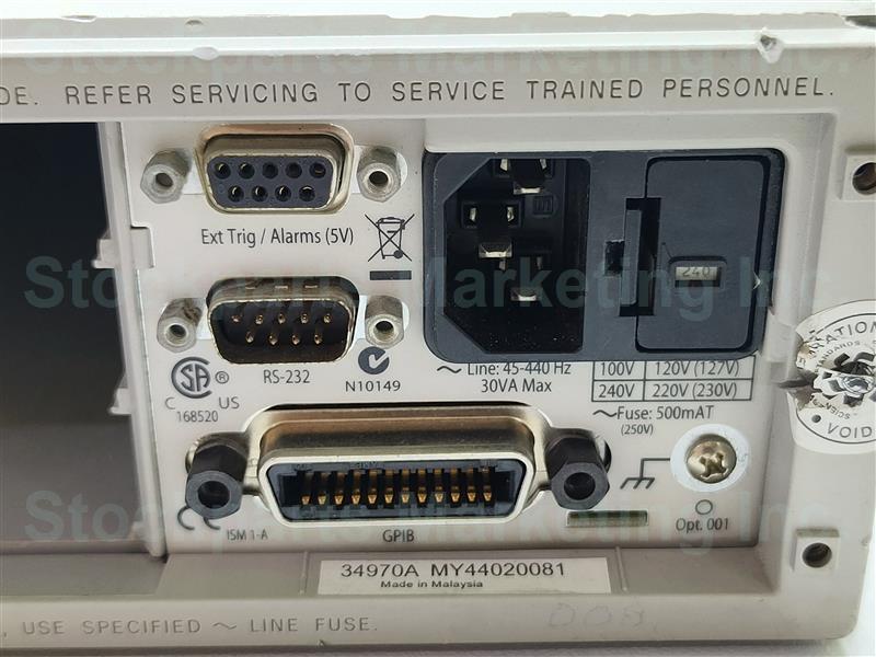 Agilent 34970A Data Acquisition Switch Unit