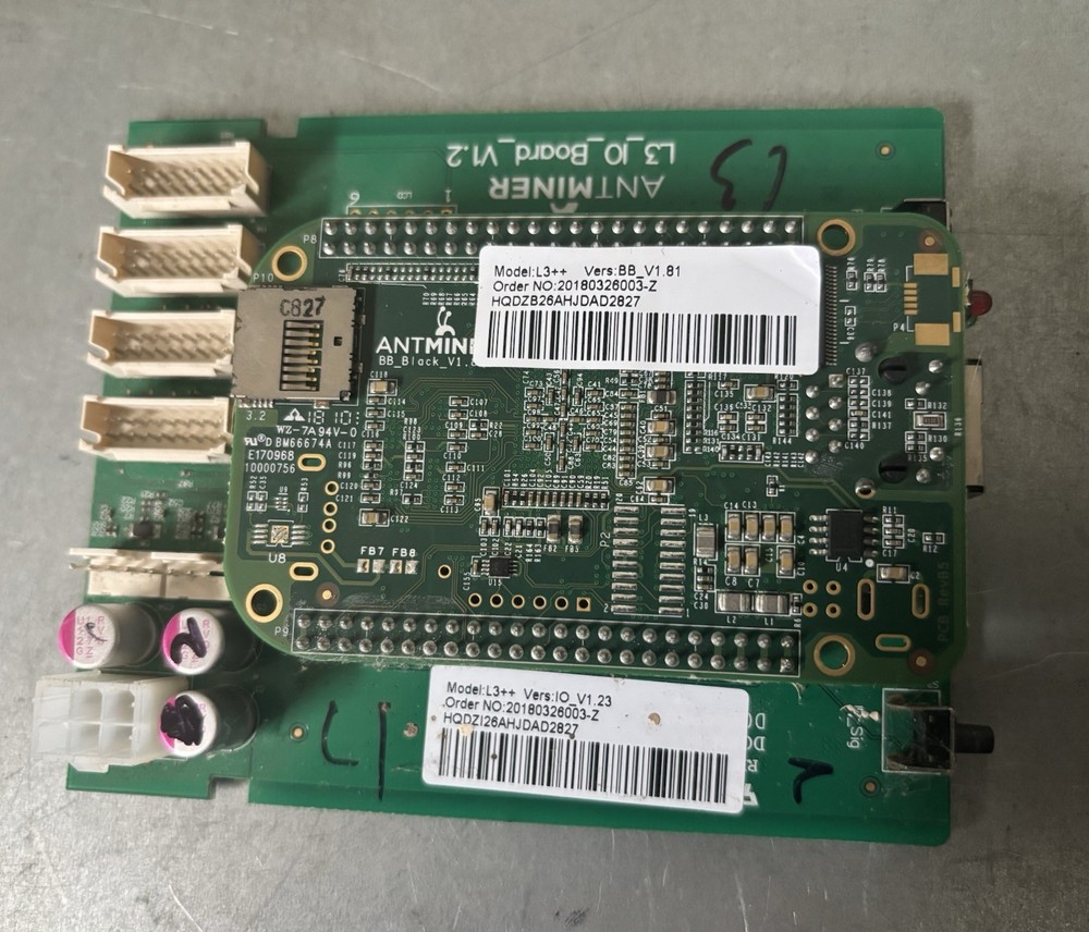Bitmain Antminer L3++ Control Board With Original Bitmain Firmware