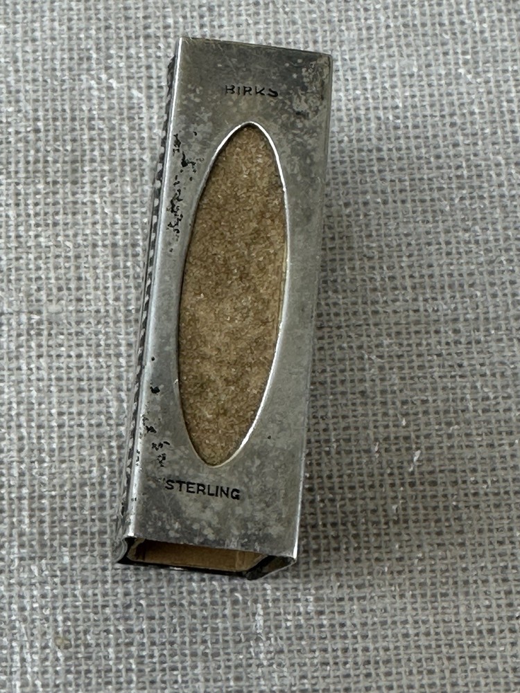 Silver Matchbox Sleeve Case By Birks
