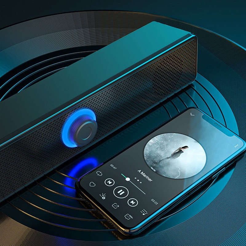 Wireless Speaker High-quality Sound USB Powered Wireless Wired Connectivity