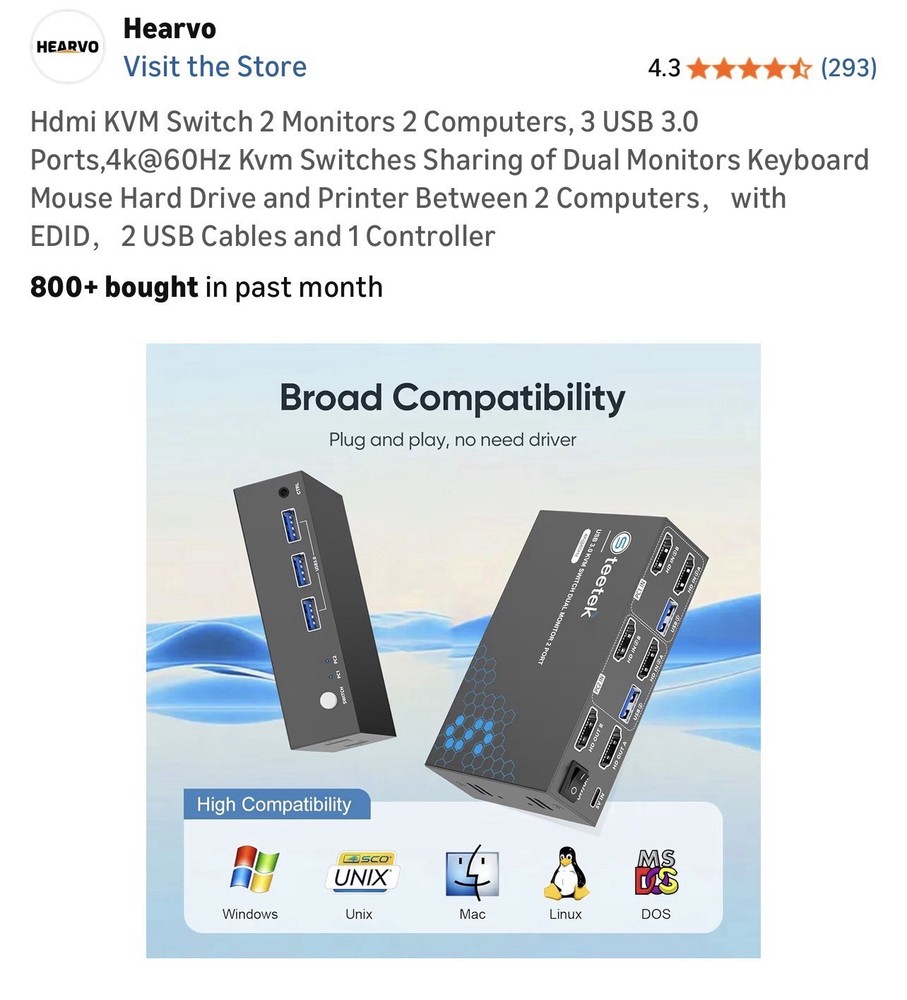 usb kvm switch