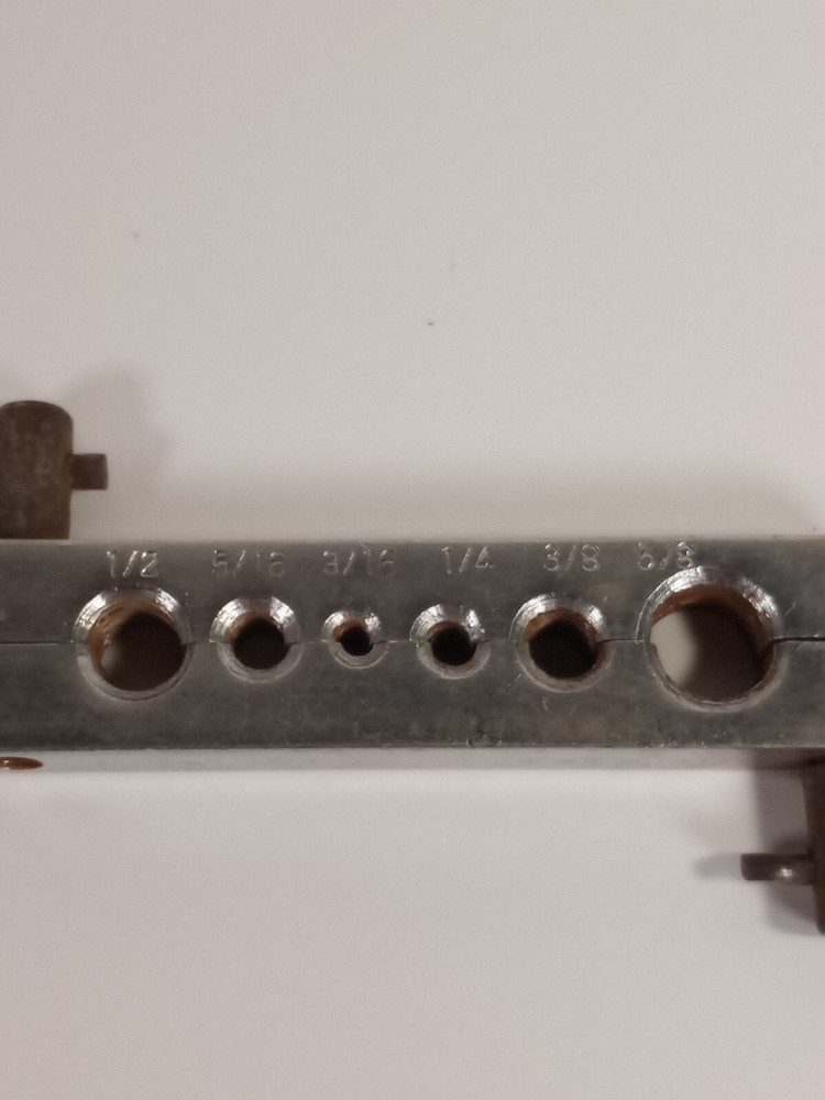 Vintage Pipe Flaring Tool 1/2 - 5/8 Made In Taiwan