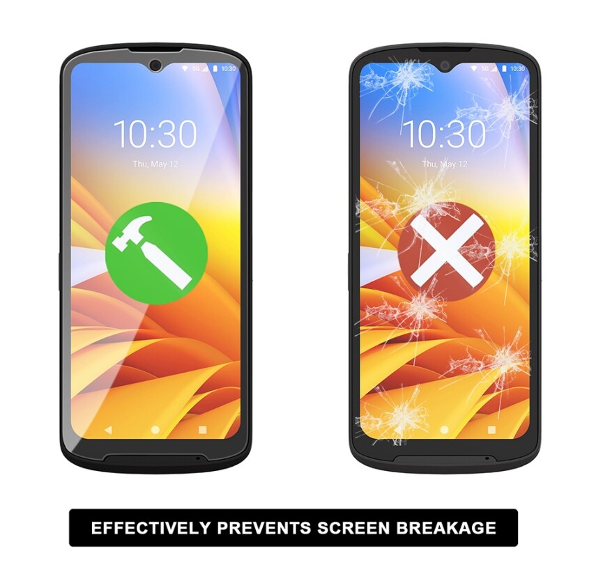 3PCS Tempered Glass Screen Protector for Zebra TC15 Scanner Lots