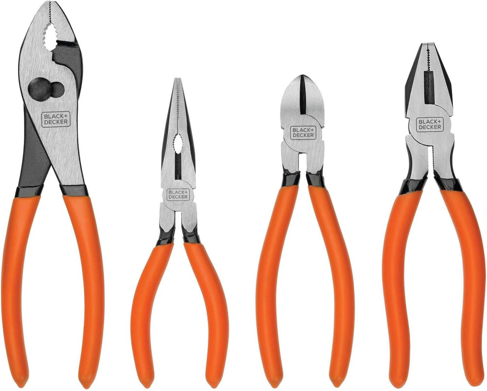 Plier Set, 4-Piece (BDHT84002)