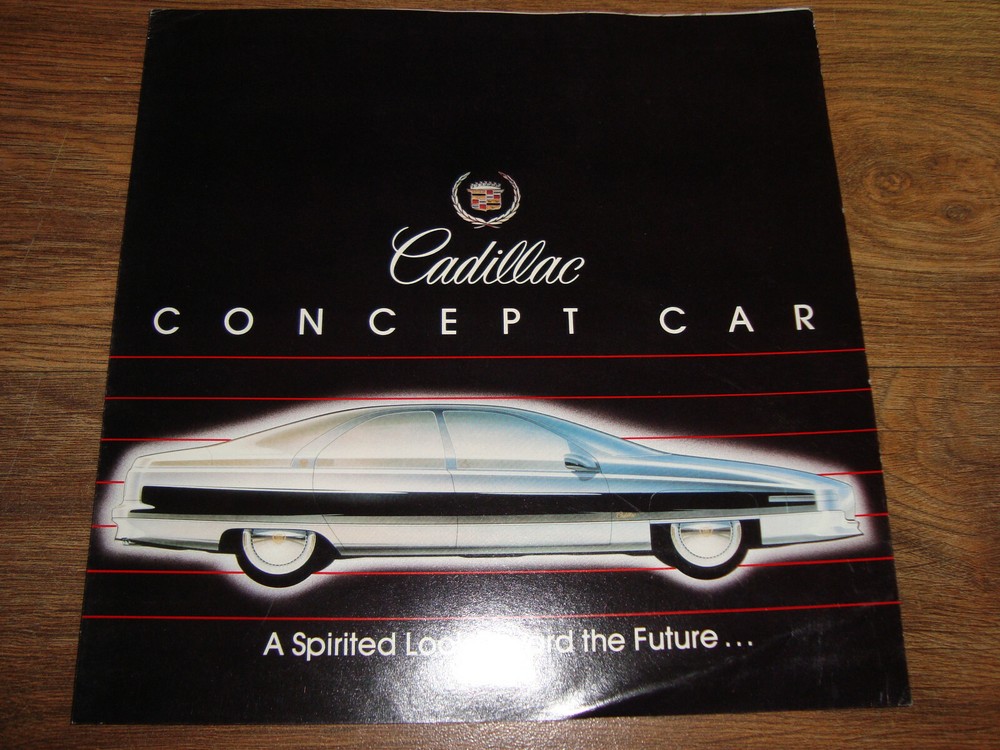 Cadillac Concept Car Advertisement Brochure NWIO