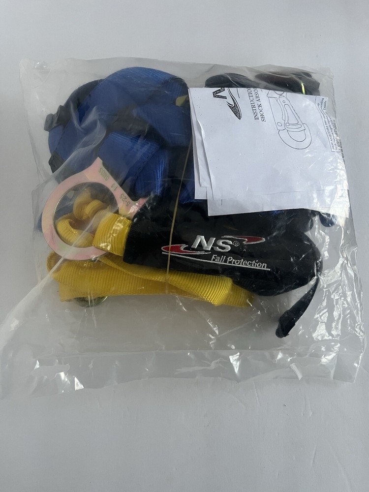 NS Fall Harness with Shock Absorbing Lanyard