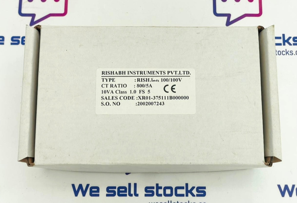 RISHABH INSTRUMENTS RISH Xmer 100/100V Current Transformer 800/5A
