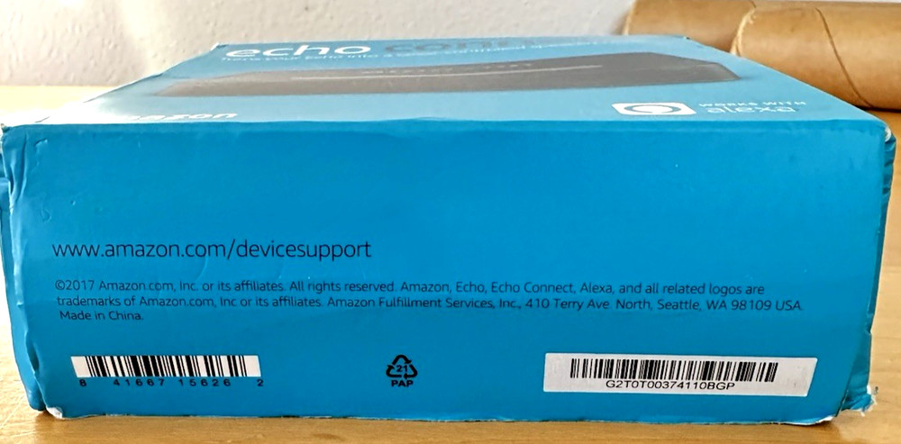 Amazon A05B83 Echo Connect Works with Alexa NEW in Box