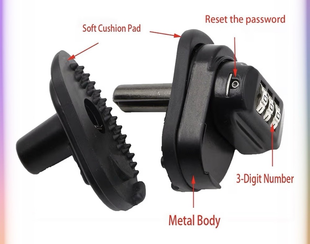 RIORAND TRIGGER LOCK 3 DIGIT SET YOUR OWN COMBO