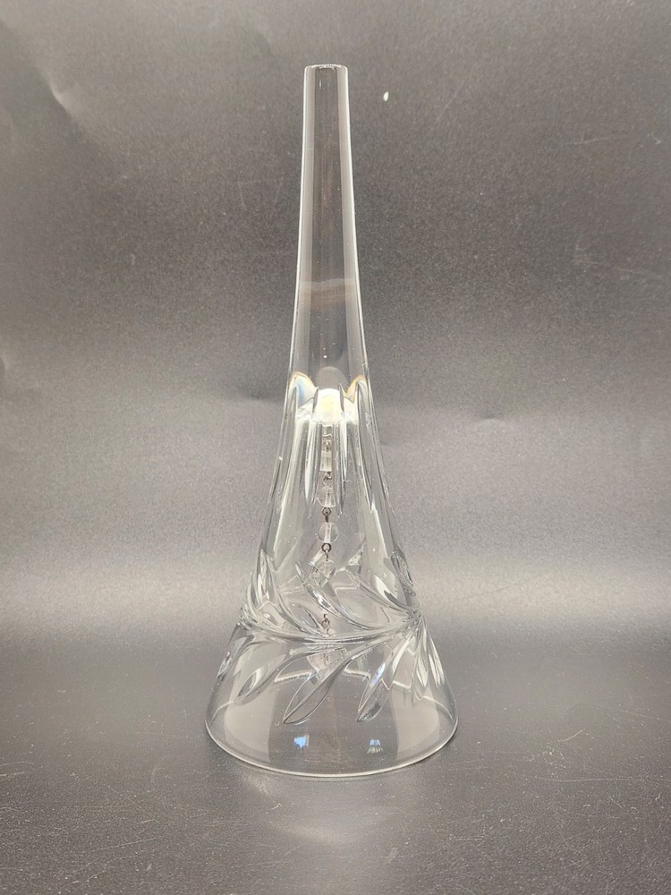 Crystal Glass Fluted Etched 8" Bell Elegant