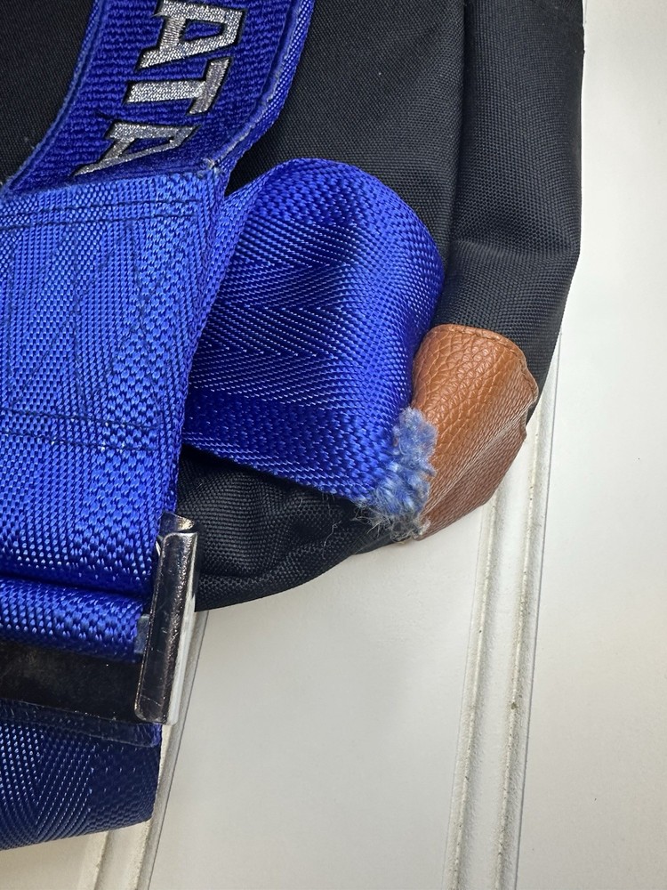 Bride JDM Backpack Bag Rucksack Blue Racing Harness Straps (Read Description)