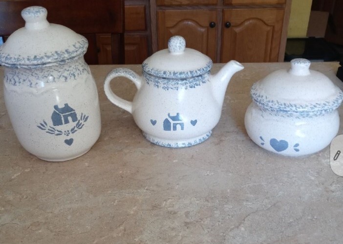 6 piece Grannies Calico Sampler