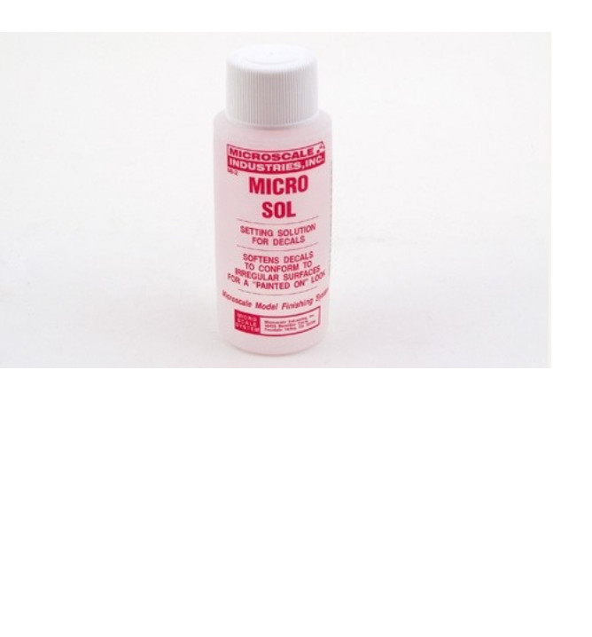 Microscale Micro Sol 1oz Bottle Setting Solution for Decals