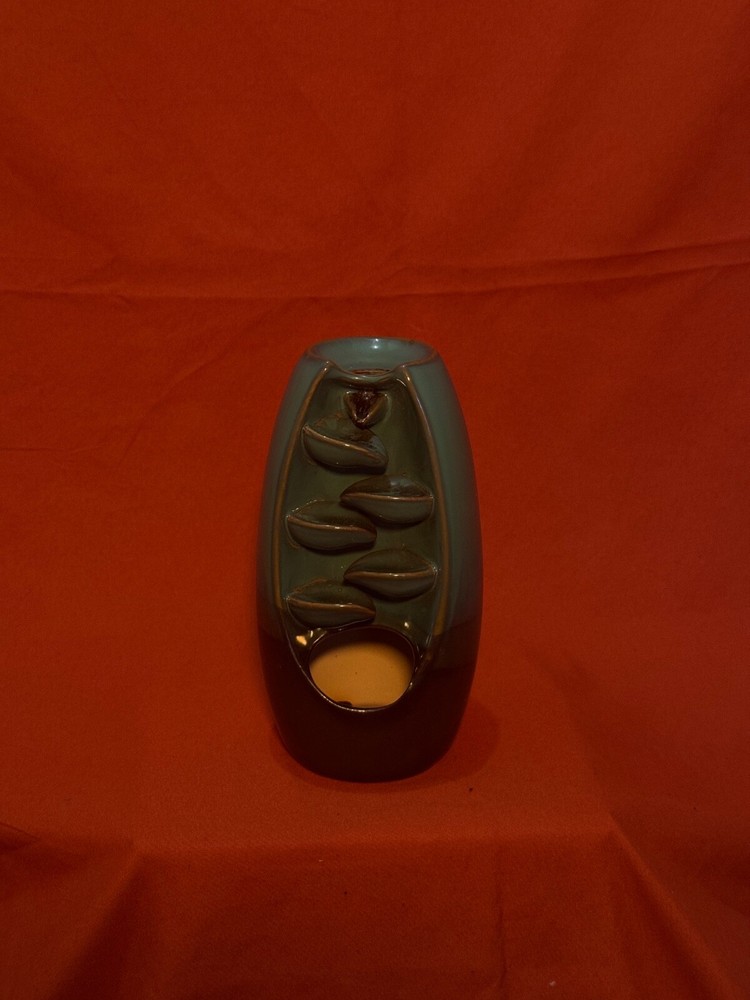 Ceramic cone incense waterfall holder