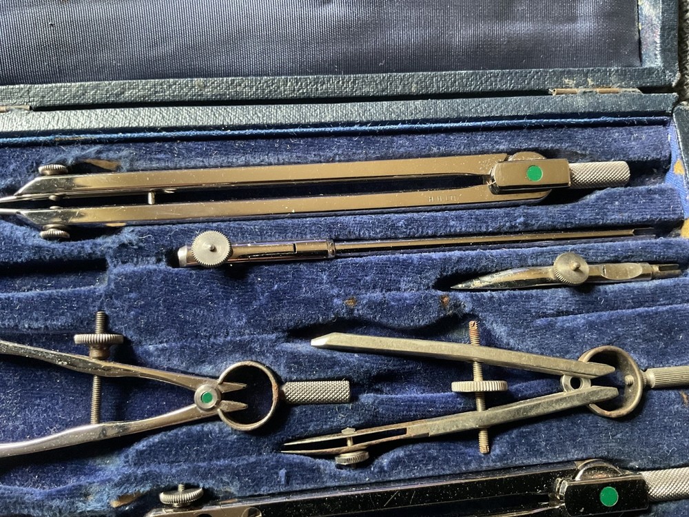 Vintage - Hall Harding Ltd - Technical Drawing Set