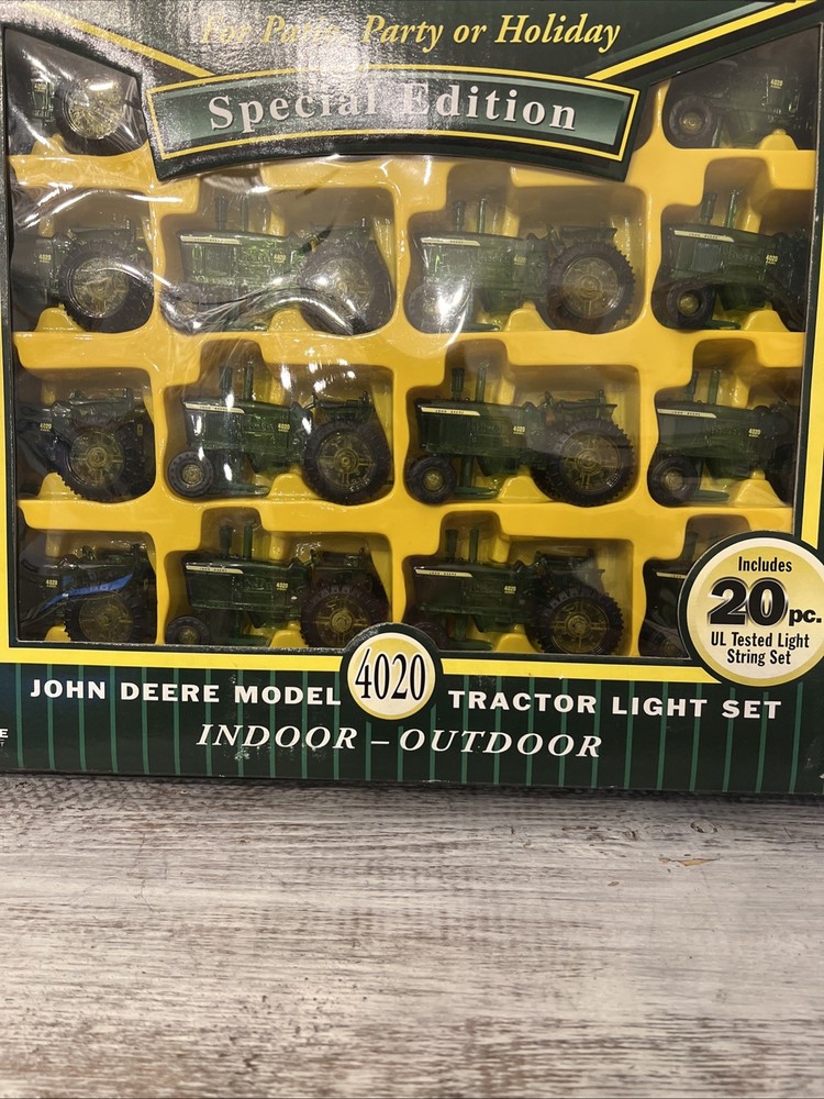 John Deere 4020 Tractor Decorative Light Set Special Edition