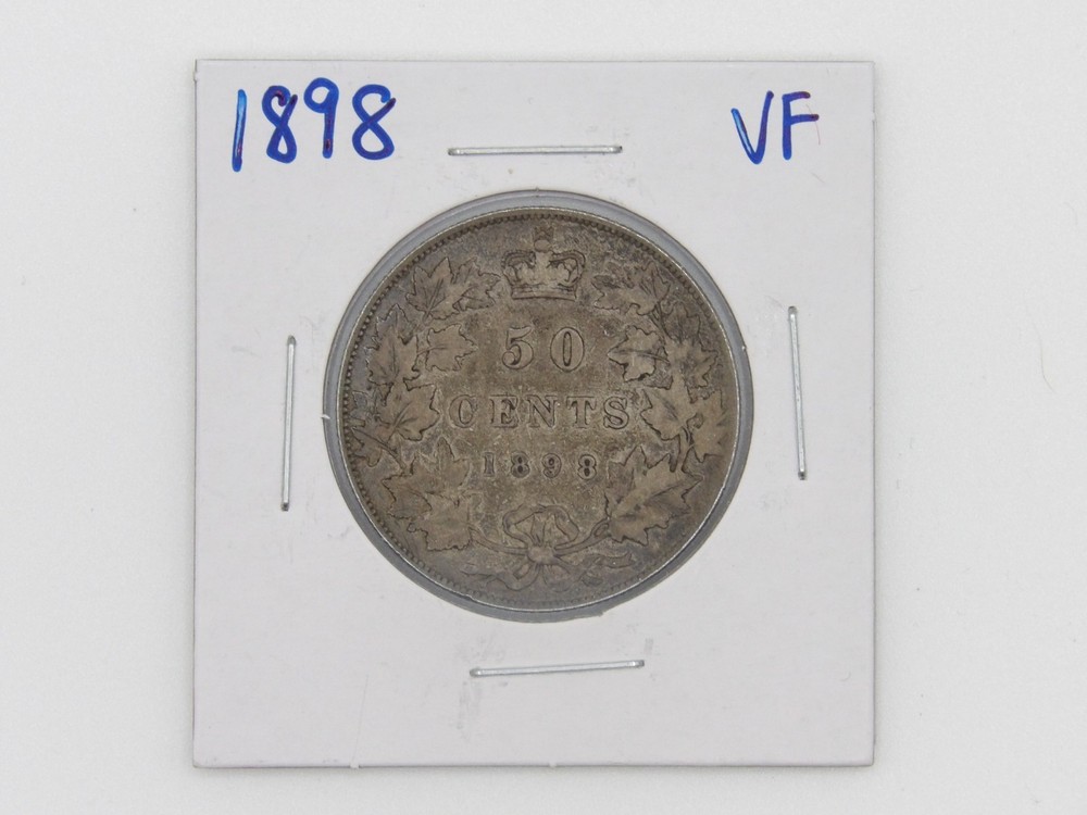 Canada 1898 VF 50 Cents