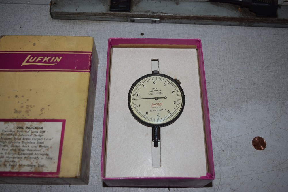 Lufkin SJ3-C10-025-1 Dial Indicator .0001"