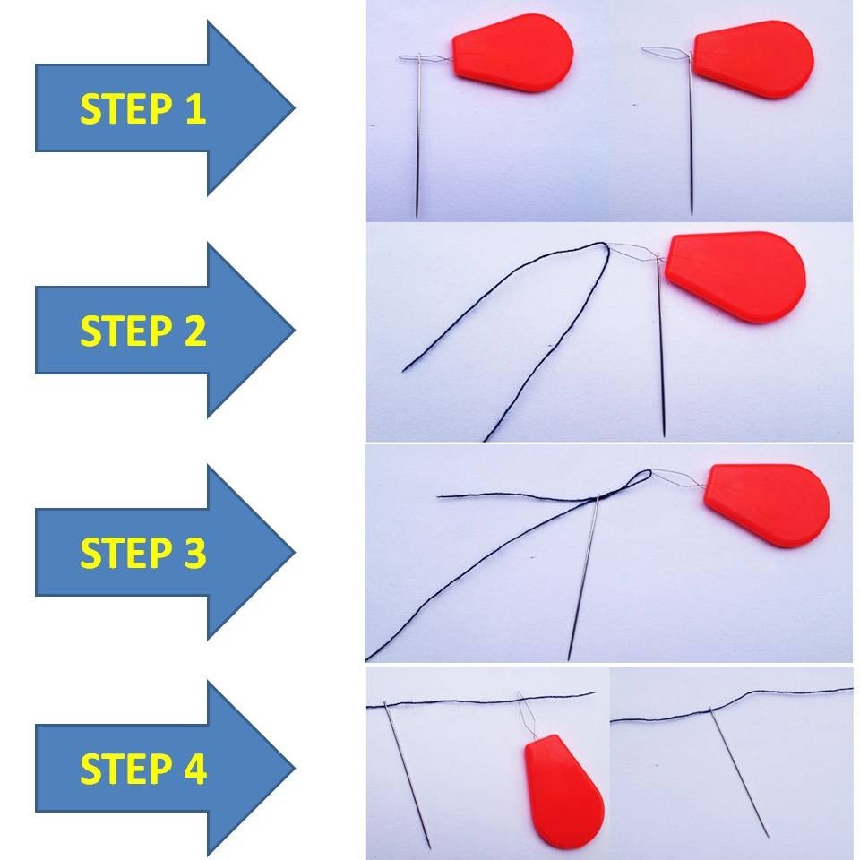 5x Plastic Needle Threaders for Hand & Machine Sewing – Multicolor DIY Tools